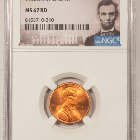 New Store Items 1982 SMALL DATE ZINC LINCOLN CENT – NGC MS-67 RD