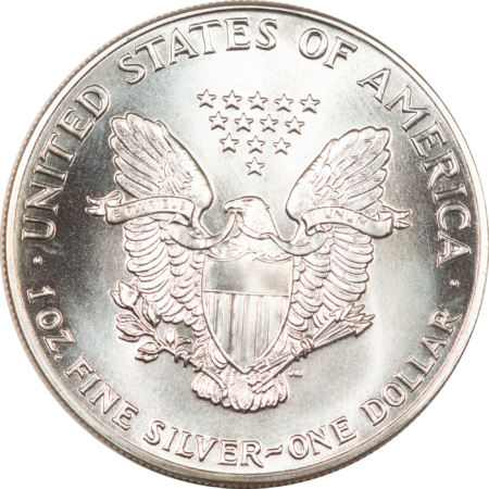 American Silver Eagles 1987 $1 AMERICAN SILVER EAGLE, 1 OZ .999 – GEM UNCIRCULATED!