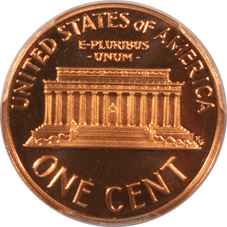 Lincoln Cents (Memorial) 1990-S PROOF LINCOLN CENT – PCGS PR-70 RD DCAM