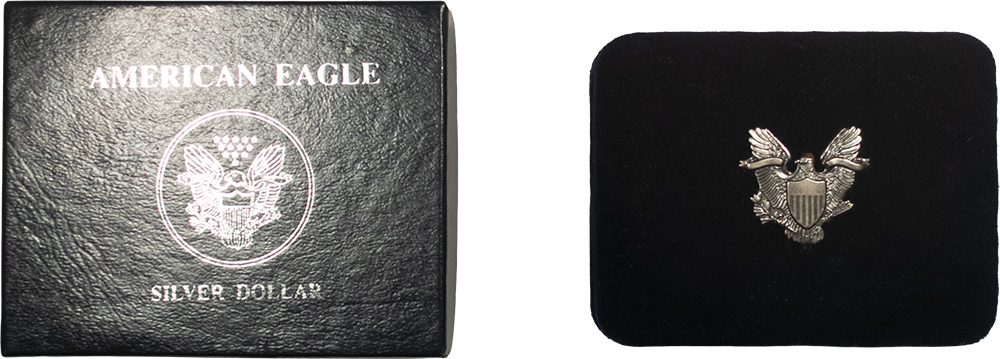 American Silver Eagles 1994 $1 1 OZ AMERICAN SILVER EAGLE .999 SILVER GEM BRILLIANT UNC IN US MINT BOX! American Silver Eagles 1994 $1 1 OZ AMERICAN SILVER EAGLE .999 SILVER GEM BRILLIANT UNC IN US MINT BOX!