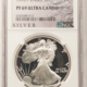 American Silver Eagles 1996-P $1 SILVER EAGLE, NGC PR-69 ULTRA CAMEO!