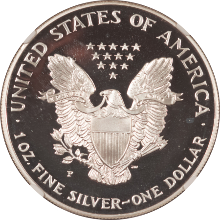 American Silver Eagles 1995-P $1 SILVER EAGLE, NGC PF-69 ULTRA CAMEO, NGC “SILVER” LABEL!