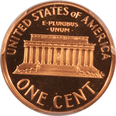 Lincoln Cents (Memorial) 1995-S PROOF LINCOLN CENT – PCGS PR-70 RD DCAM