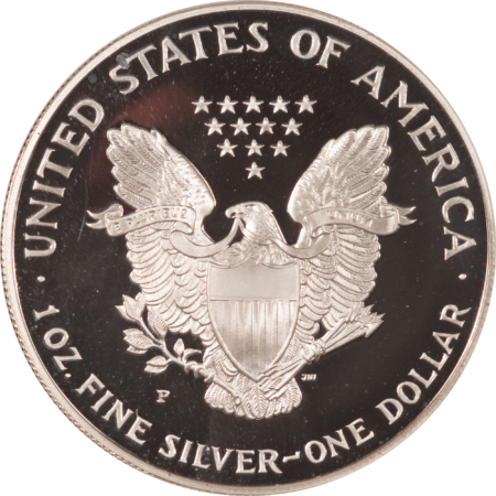 American Silver Eagles 1996-P $1 SILVER EAGLE, NGC PR-69 ULTRA CAMEO!