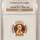 Lincoln Cents (Memorial) 1969 LINCOLN CENT NGC MS-66 RD