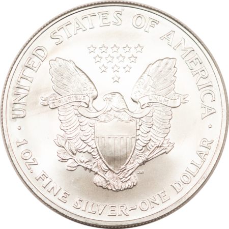 American Silver Eagles 2003 $1 AMERICAN SILVER EAGLE, 1 OZ .999 – GEM UNCIRCULATED!