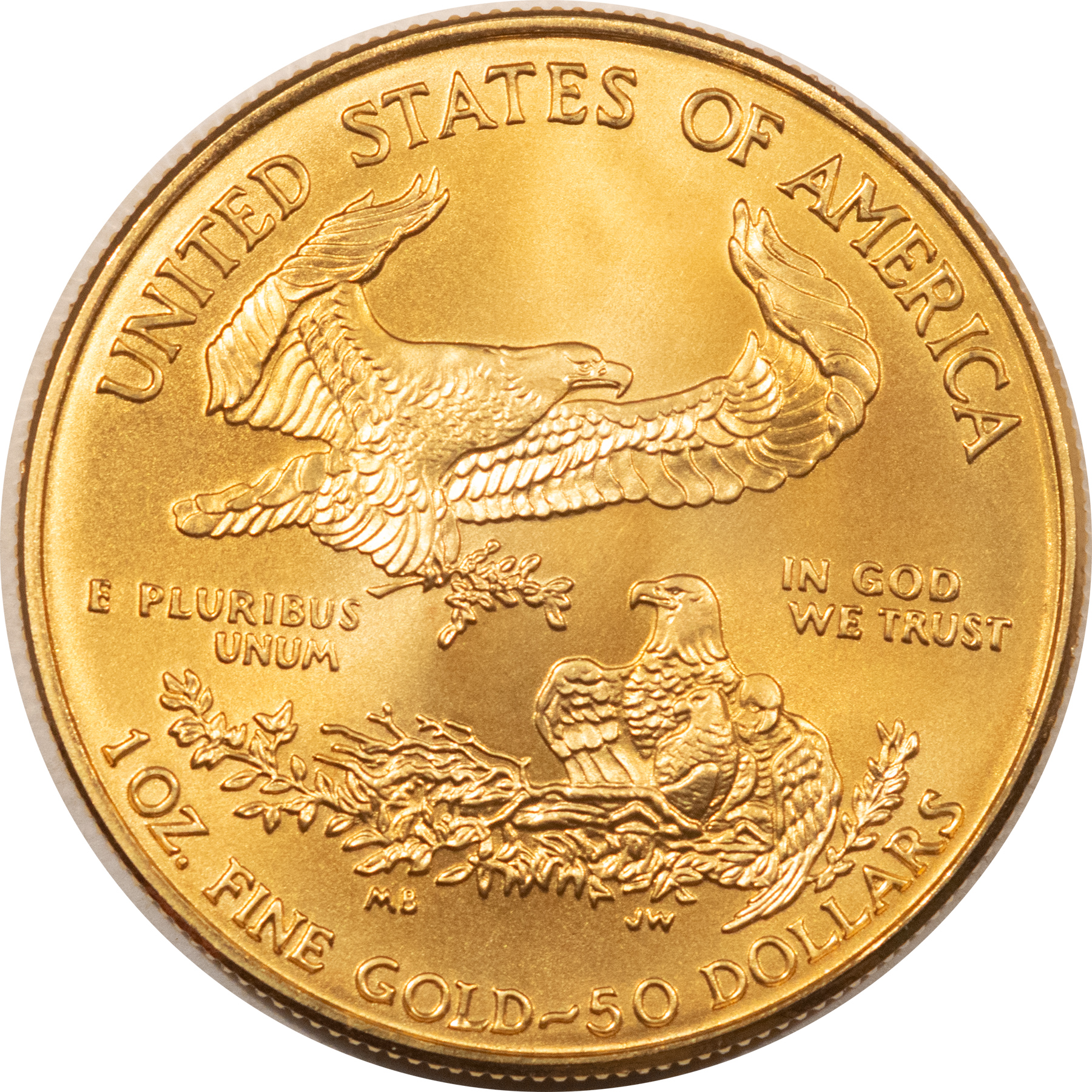 American Gold Eagles, Buffaloes, & Liberty Series 2004 1 OZ $50 AMERICAN GOLD EAGLE, GEM BRILLIANT UNCIRCULATED American Gold Eagles, Buffaloes, & Liberty Series 2004 1 OZ $50 AMERICAN GOLD EAGLE, GEM BRILLIANT UNCIRCULATED