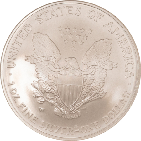 American Silver Eagles 2006-W $1 AMERICAN SILVER EAGLE, 1 OZ .999 – NGC MS-69