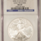American Silver Eagles 1997 $1 AMERICAN SILVER EAGLE, 1 OZ .999 – NGC MS-69