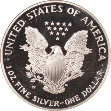 American Silver Eagles 2006-W $1 PROOF AMERICAN SILVER EAGLE, 1 OZ .999 – NGC PF-70 ULTRA CAMEO!