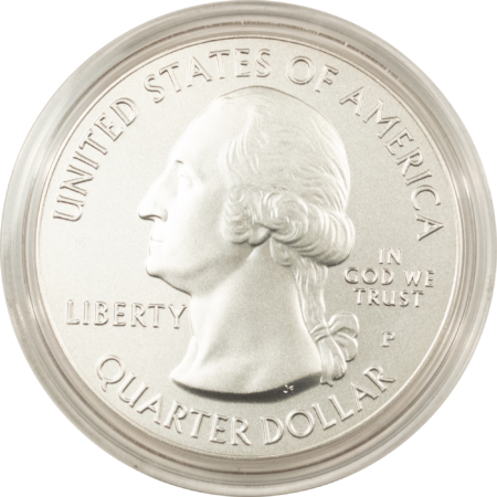 Bullion 2010-P AMERICA THE BEAUTIFUL 5OZ .999 SILVER 25c, MOUNT HOOD GEM UNC W/ BOX/COA!