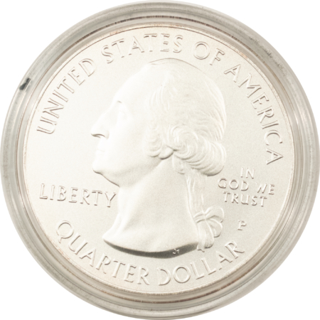 Bullion 2010-P AMERICA THE BEAUTIFUL 5OZ .999 SILVER 25c, YOSEMITE – GEM UNC W/ BOX/COA!