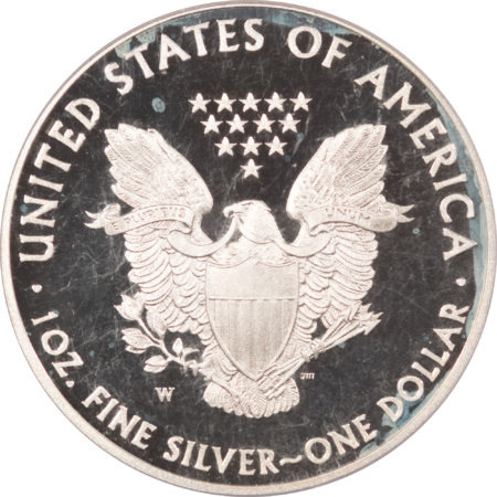 American Silver Eagles 2014-W $1 PROOF AMERICAN SILVER EAGLE, 1 OZ – PCGS PR-70 DCAM, FIRST STRIKE!