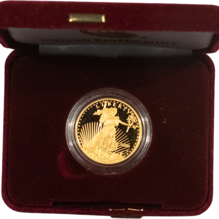 Bullion 2020-W $25 1/2 OZ PROOF AMERICAN GOLD EAGLE – GEM PROOF IN ORIGINAL BOX (NO COA)