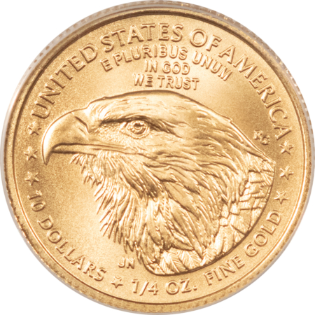 American Gold Eagles, Buffaloes, & Liberty Series 2021W $10 1/4OZ AMERICAN GOLD EAGLE STRUCK FROM UNFINISHED PROOF DIES ANACS MS70