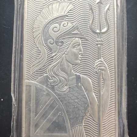 Bullion GREAT BRITAIN ROYAL MINT 10 OZ .999 FINE SILVER BAR “BRTANNIA”- GEM BU IN OGP