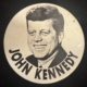New Store Items 1961 JOHN F. KENNEDY INAUGURAL BUTTON PAIR, 3″ & 3 1/2″-GENERALLY EXCELLENT!