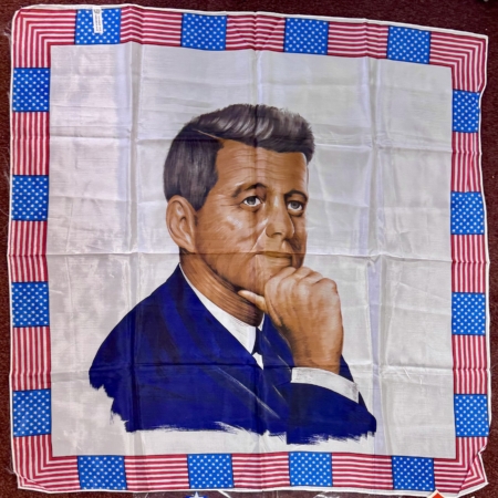 New Store Items LOT OF 6 MISC JOHN F. KENNEDY CAMPAIGN/POLITICAL EPHEMERA, 1960-65, VG+-NR MINT!