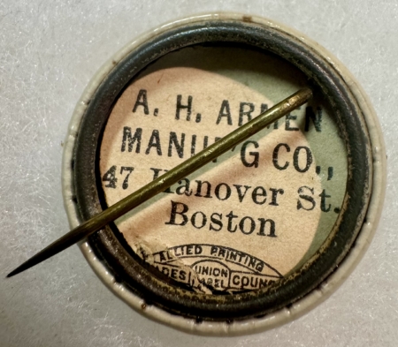 New Store Items 1928 HOOVER/ALLEN/YOUNG PRESIDENTIAL COAT-TAIL 7/8″ CELLULOID CAMPAIGN BUTTON!