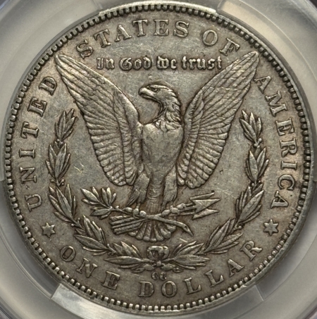 CAC Approved Coins SCARCE 1889-CC MORGAN DOLLAR, CACGS AU-50, CHOICE AU & A SEMI-KEY DATE!