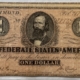 Confederate Notes 1864 CONFEDERATE STATES 50 CENTS NOTE, 2/17/64, TY-72 – CHOICE VERY FINE+ Confederate Notes 1864 CONFEDERATE STATES 50 CENTS NOTE, 2/17/64, TY-72 – CHOICE VERY FINE+