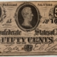 Confederate Notes 1863 $3 STATE OF NORTH CAROLINA CURRENCY, JANUARY 1, 1863, CR-125 FINE/VERY FINE