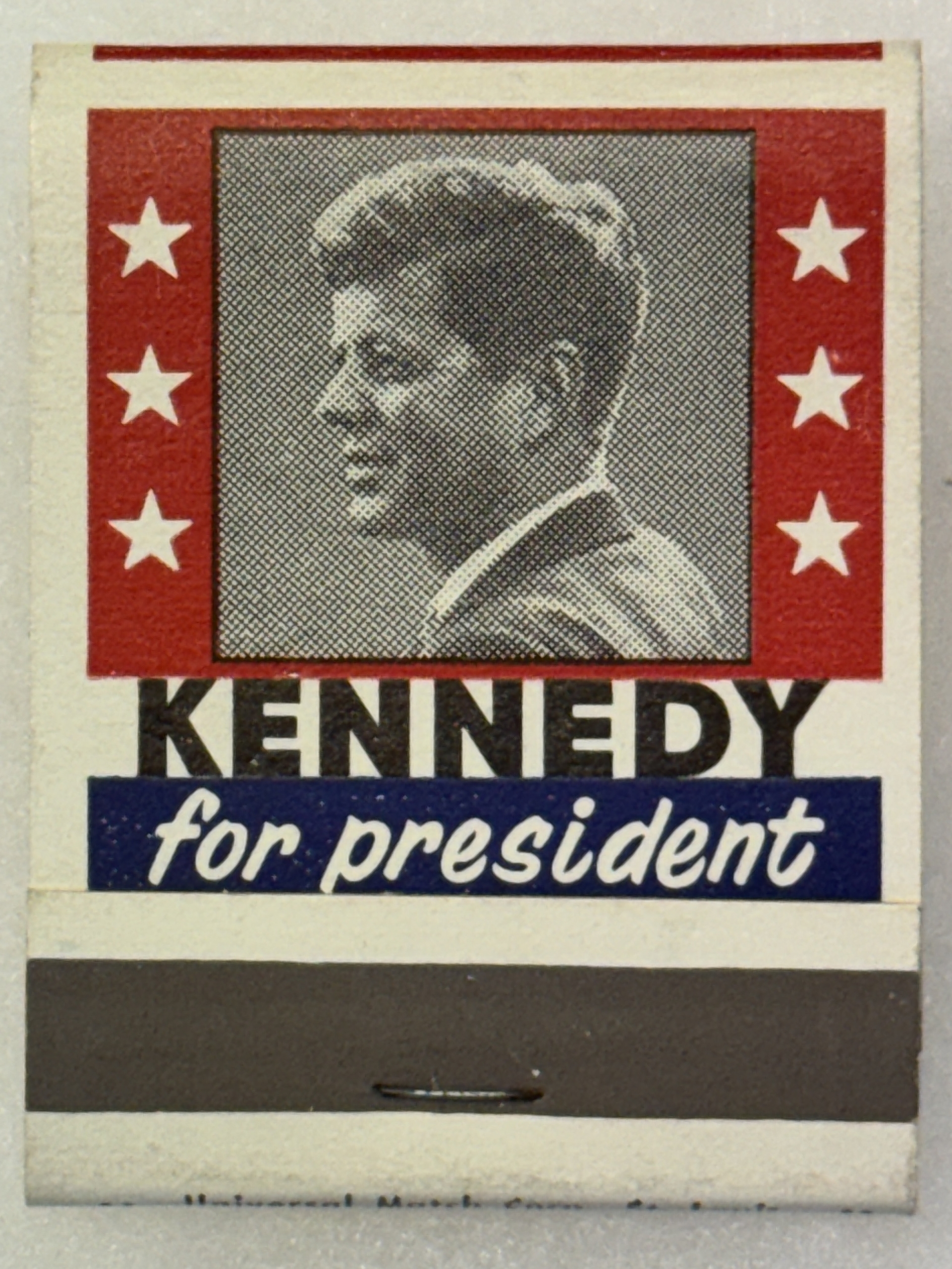 New Store Items 1960 1 1/4″x2″ JOHN F. KENNEDY “KENNEDY FOR PRESIDENT” GRAPHIC MATCHBOOK NR-MINT New Store Items 1960 1 1/4″x2″ JOHN F. KENNEDY “KENNEDY FOR PRESIDENT” GRAPHIC MATCHBOOK NR-MINT
