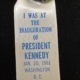 New Store Items 1960 JOHN F. KENNEDY 2 1/2″ I’M FOR KENNEDY FLASHER CAMPIGN BUTTON W/ 6″ RIBBON!