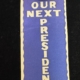 New Store Items 1961 JOHN F. KENNEDY 1 3/4″ INAUGURAL BUTTON W/ 4 1/2″ RIBBON, UNUSUAL/NEAR MINT