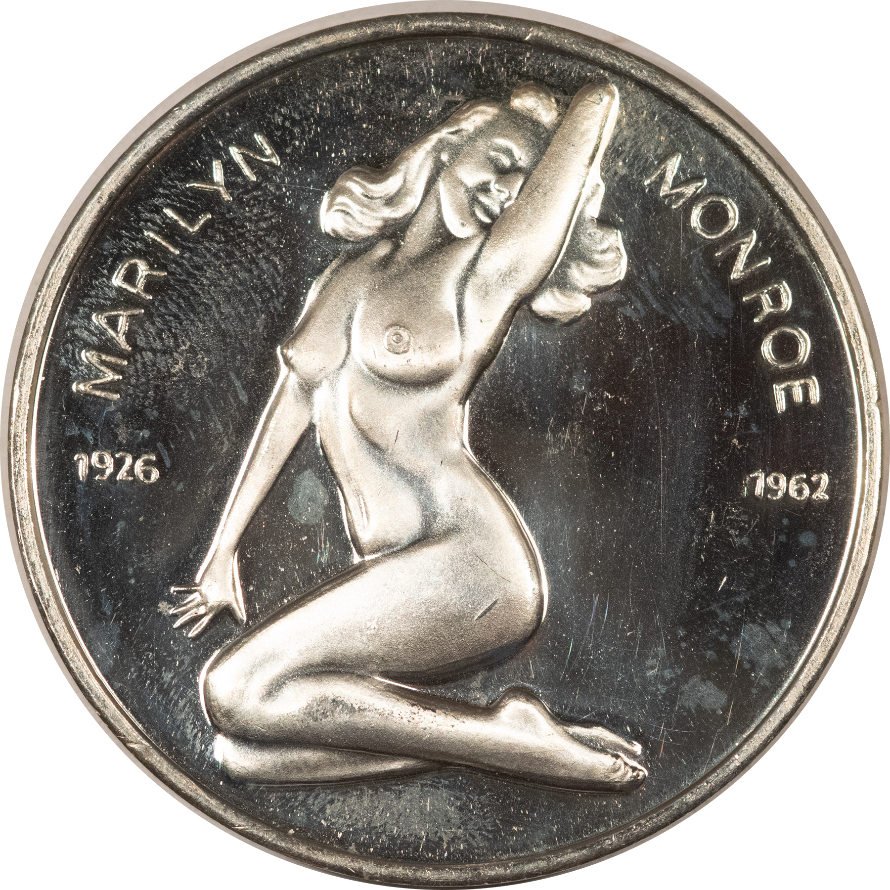 Bullion VINTAGE PROOF MARILYN MONROE 1 OZ .999 SILVER ROUND – GEM PROOF! Bullion VINTAGE PROOF MARILYN MONROE 1 OZ .999 SILVER ROUND – GEM PROOF!