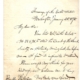 Documents & Autographs Francis Elias Spinner, Secretary of the Treasury Handwritten & Signed Letter