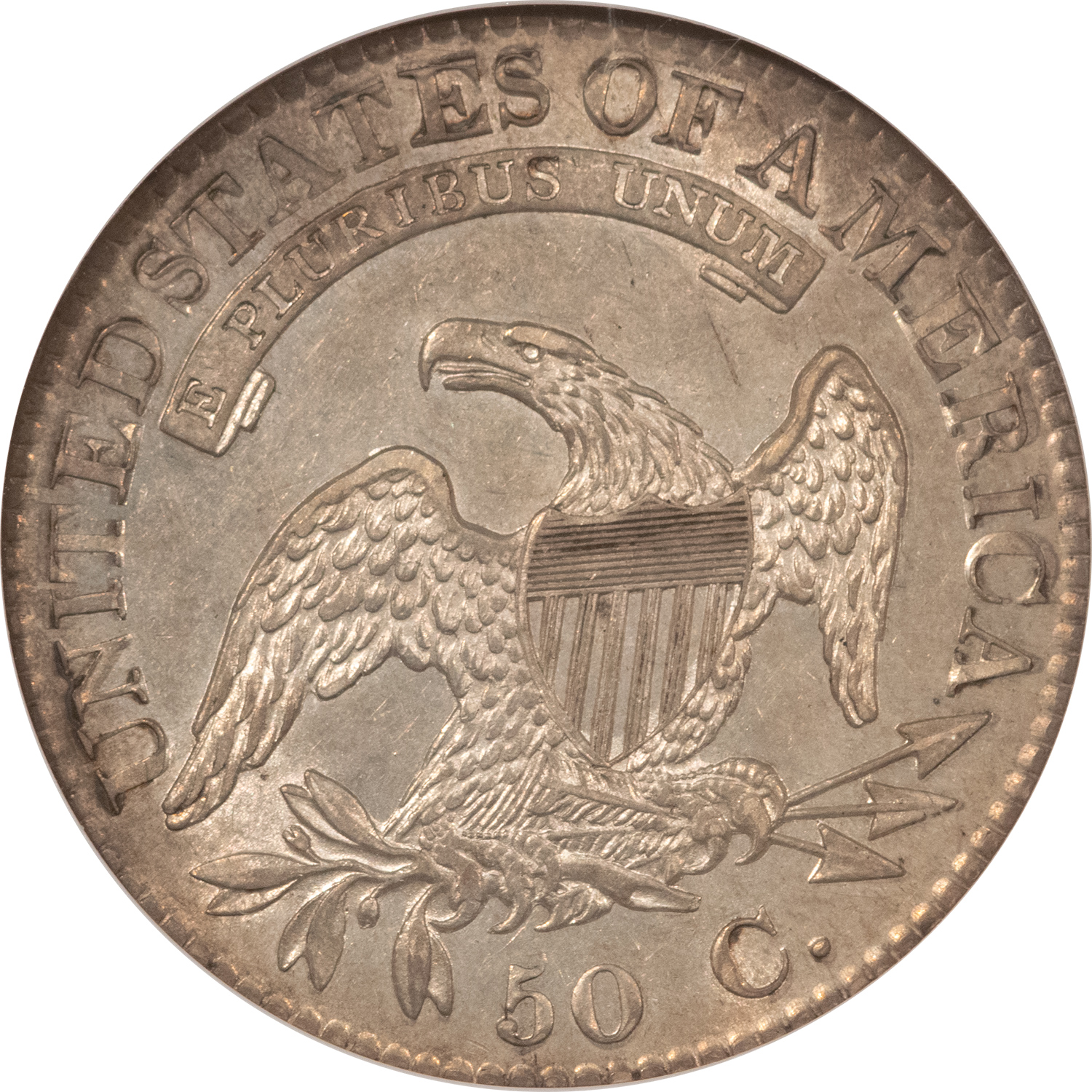 Early Halves 1823 CAPPED BUST HALF DOLLAR – NGC AU-58, FRESH ORIGINAL AND PERFECT! Early Halves 1823 CAPPED BUST HALF DOLLAR – NGC AU-58, FRESH ORIGINAL AND PERFECT!