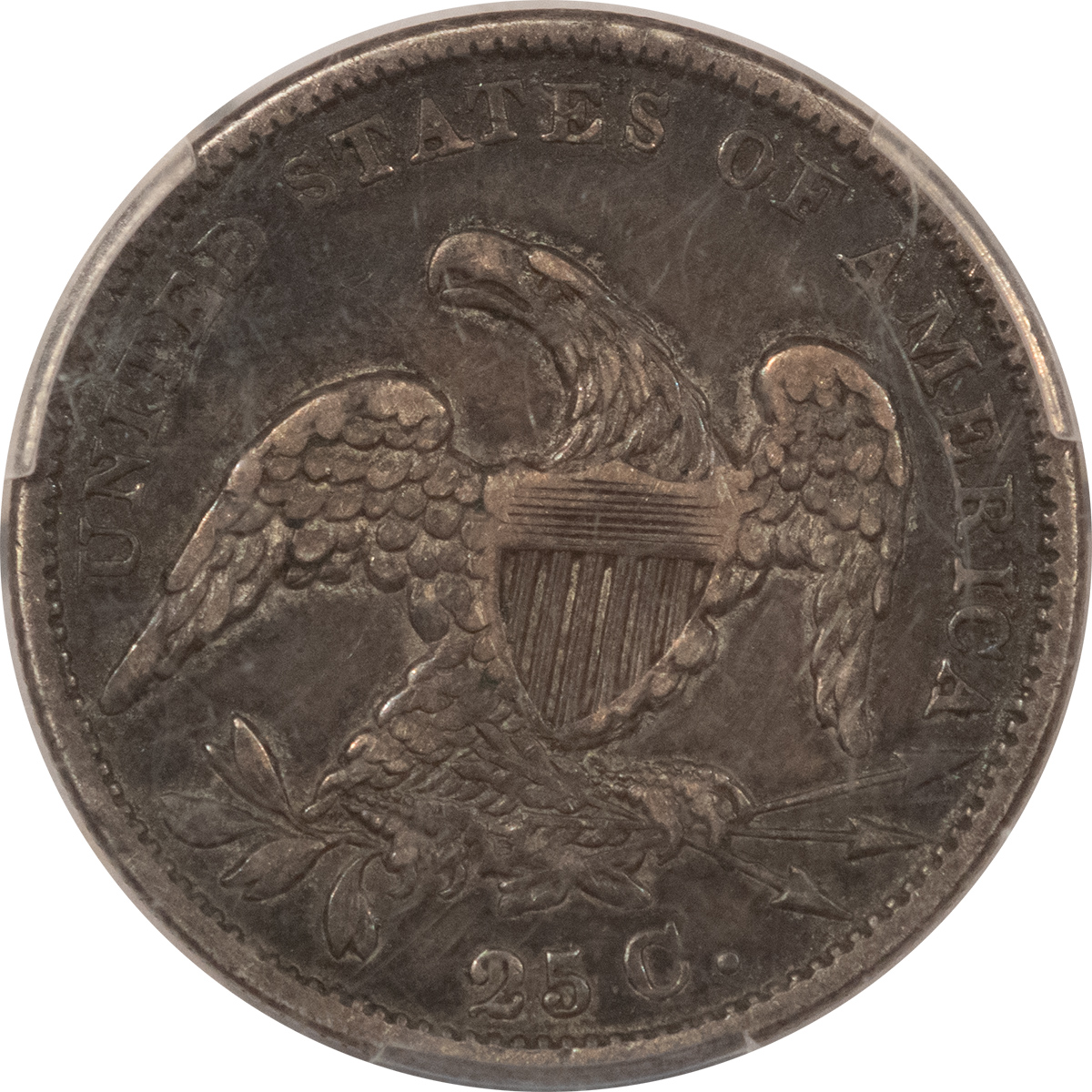 Capped Bust Quarters 1831 CAPPED BUST QUARTER, LARGE LETTERS – PCGS XF-40 Capped Bust Quarters 1831 CAPPED BUST QUARTER, LARGE LETTERS – PCGS XF-40