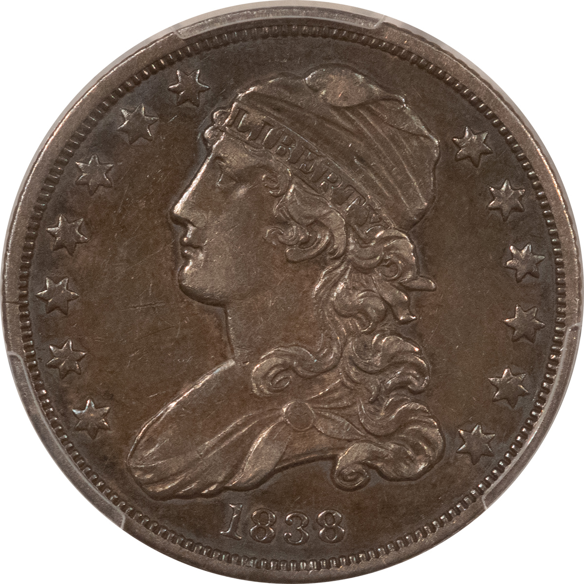 Capped Bust Quarters 1838 CAPPED BUST QUARTER – PCGS XF-40, TOUGHER DATE! Capped Bust Quarters 1838 CAPPED BUST QUARTER – PCGS XF-40, TOUGHER DATE!