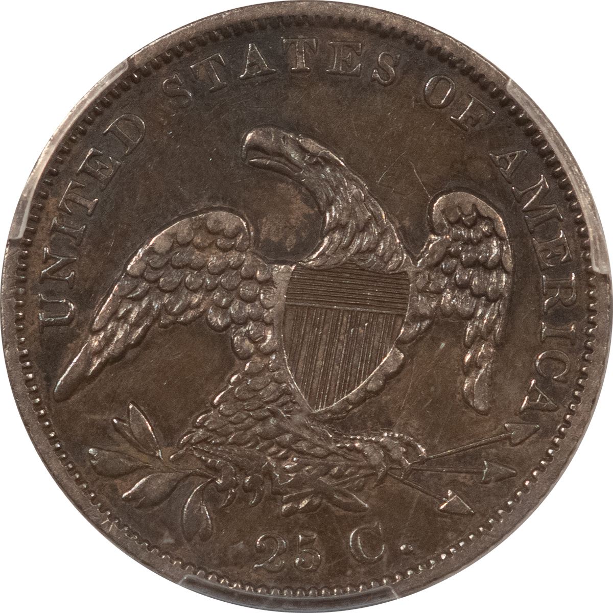 Capped Bust Quarters 1838 CAPPED BUST QUARTER – PCGS XF-40, TOUGHER DATE! Capped Bust Quarters 1838 CAPPED BUST QUARTER – PCGS XF-40, TOUGHER DATE!