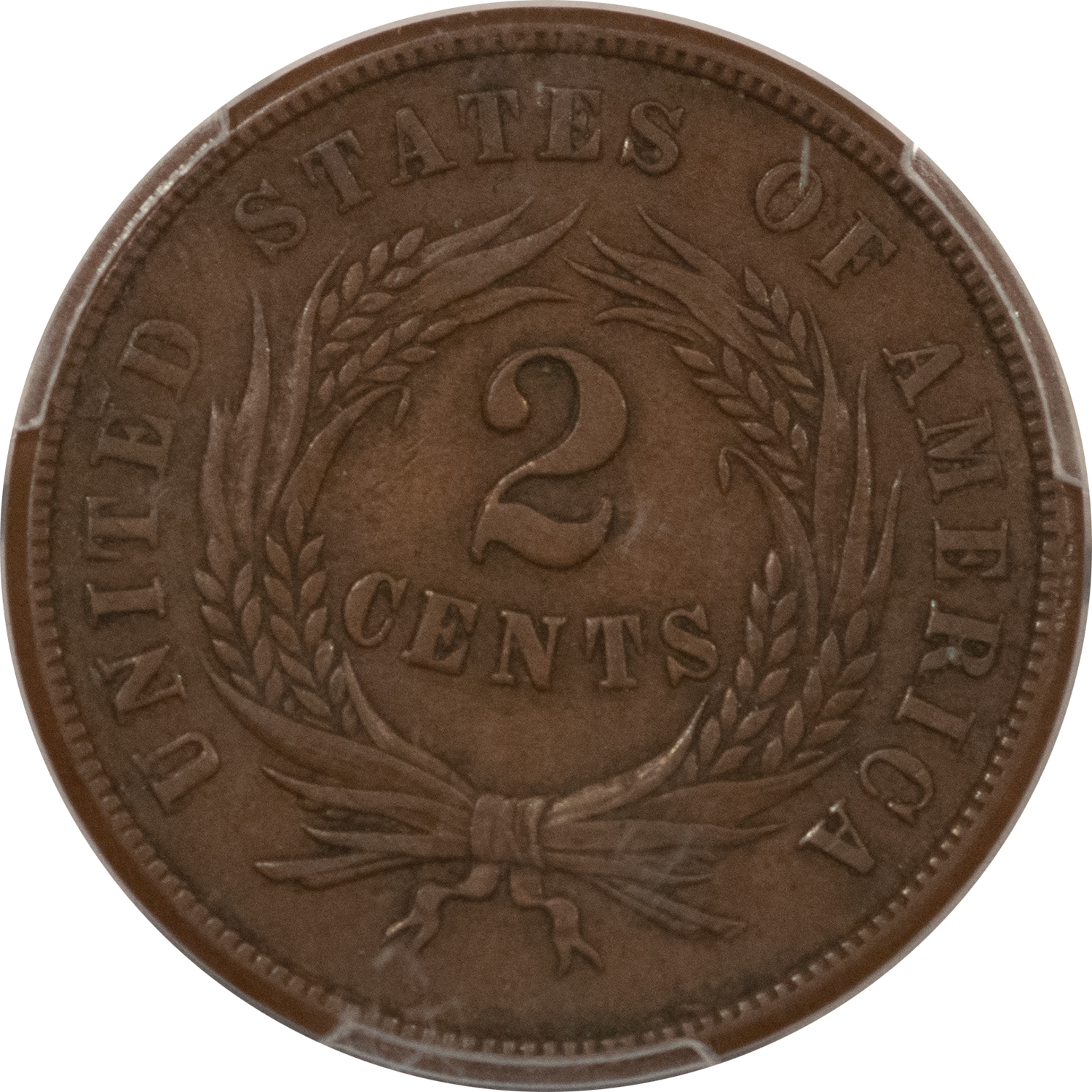 New Certified Coins 1864 TWO CENT PIECE, LARGE MOTTO – PCGS XF-40 New Certified Coins 1864 TWO CENT PIECE, LARGE MOTTO – PCGS XF-40