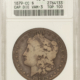 Dollars 1880/79-CC MORGAN DOLLAR VAM-4 REVERSE OF 1878 PCGS MS-63, FROSTY, FRESH PQ!
