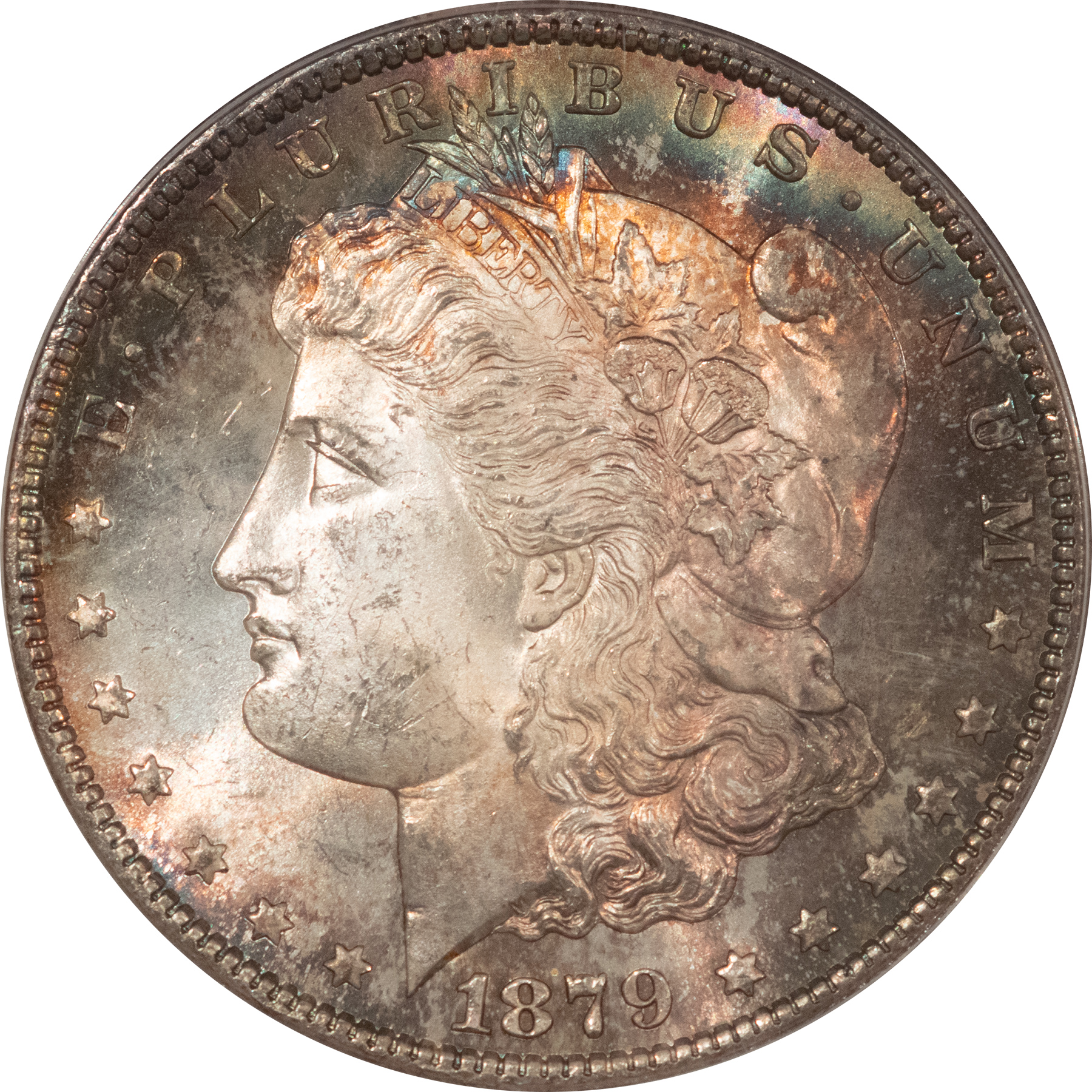 Dollars 1879-S $1 MORGAN DOLLAR – ANACS MS-64, REALLY PRETTY! Dollars 1879-S $1 MORGAN DOLLAR – ANACS MS-64, REALLY PRETTY!