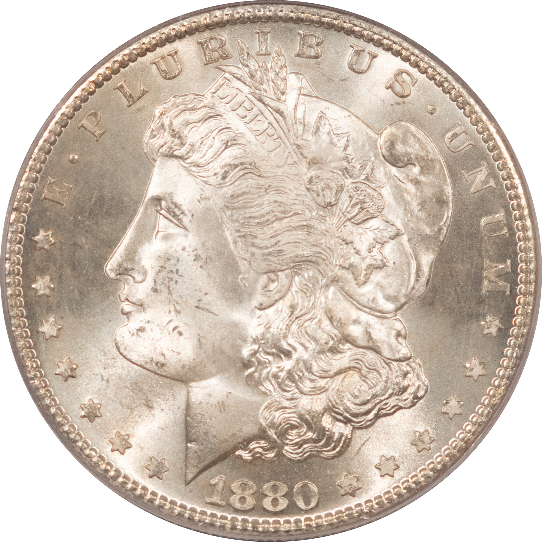 CAC Approved Coins 1880-S $1 MORGAN DOLLAR – PCGS MS-66, FRESH WHITE, PQ, OGH & CAC APPROVED! CAC Approved Coins 1880-S $1 MORGAN DOLLAR – PCGS MS-66, FRESH WHITE, PQ, OGH & CAC APPROVED!