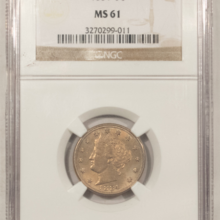 Liberty Nickels 1884 LIBERTY NICKEL – NGC MS-61
