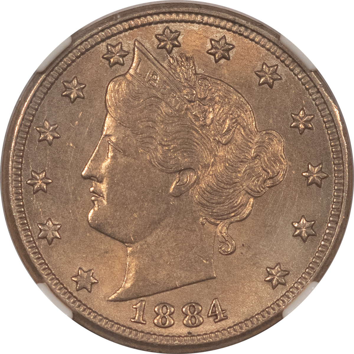 Liberty Nickels 1884 LIBERTY NICKEL – NGC MS-61 Liberty Nickels 1884 LIBERTY NICKEL – NGC MS-61