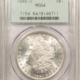 Dollars 1883-CC $1 MORGAN DOLLAR – PCGS MS-63 BLAST WHITE, LOOKS PL! CARSON CITY! Dollars 1883-CC $1 MORGAN DOLLAR – PCGS MS-63 BLAST WHITE, LOOKS PL! CARSON CITY!