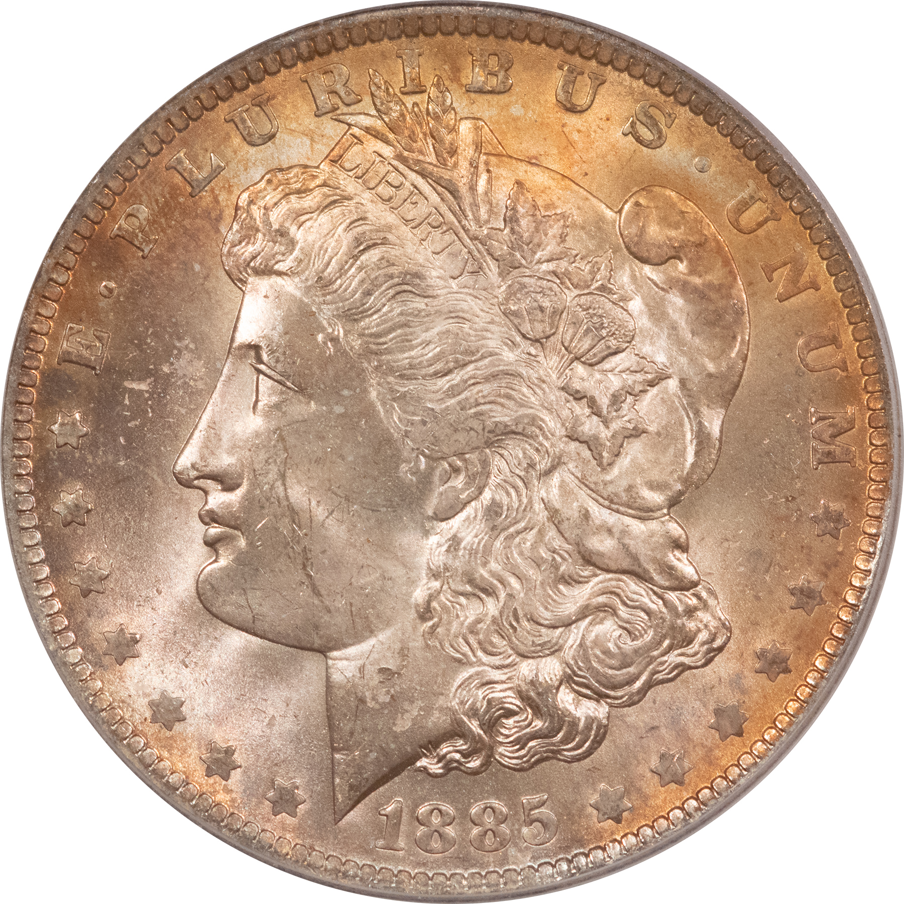 Dollars 1885-O $1 MORGAN DOLLAR – PCGS MS-63, PRETTY! PREMIUM QUALITY! Dollars 1885-O $1 MORGAN DOLLAR – PCGS MS-63, PRETTY! PREMIUM QUALITY!