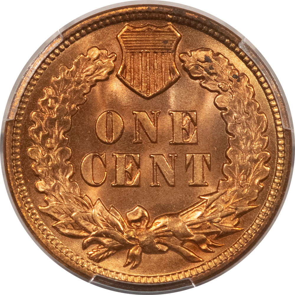Indian 1905 INDIAN CENT – PCGS MS-65 RD, FIERY RED GEM! Indian 1905 INDIAN CENT – PCGS MS-65 RD, FIERY RED GEM!