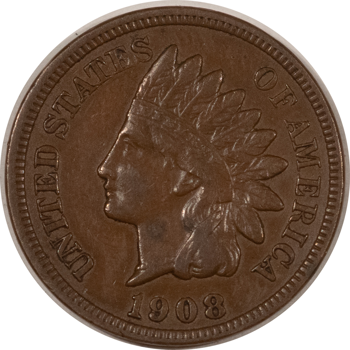 Indian 1908-S INDIAN CENT – HIGH GRADE EXAMPLE! KEY-DATE! Indian 1908-S INDIAN CENT – HIGH GRADE EXAMPLE! KEY-DATE!