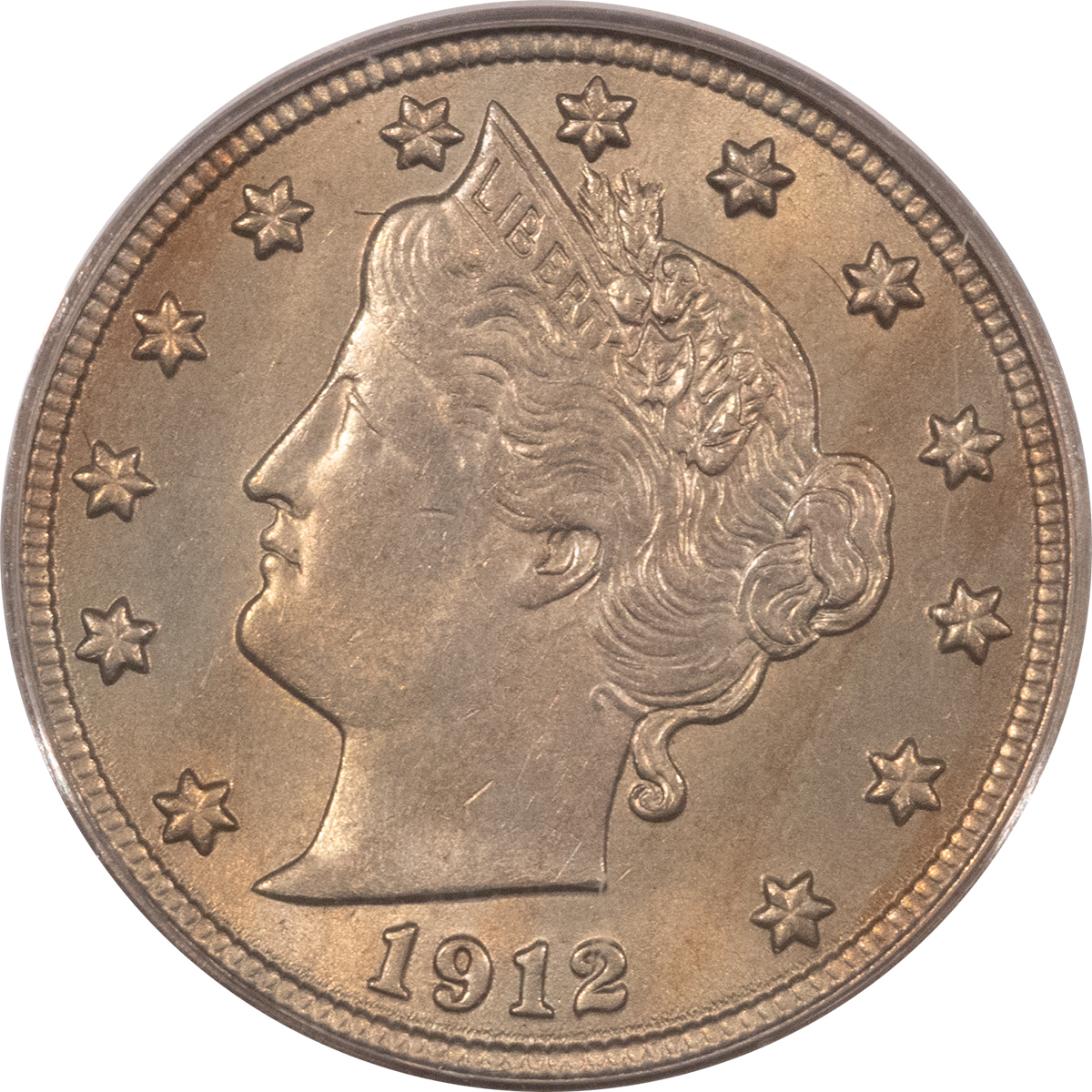 Liberty Nickels 1912 LIBERTY NICKEL – PCGS MS-64, PRETTY & PREMIUM QUALITY! Liberty Nickels 1912 LIBERTY NICKEL – PCGS MS-64, PRETTY & PREMIUM QUALITY!