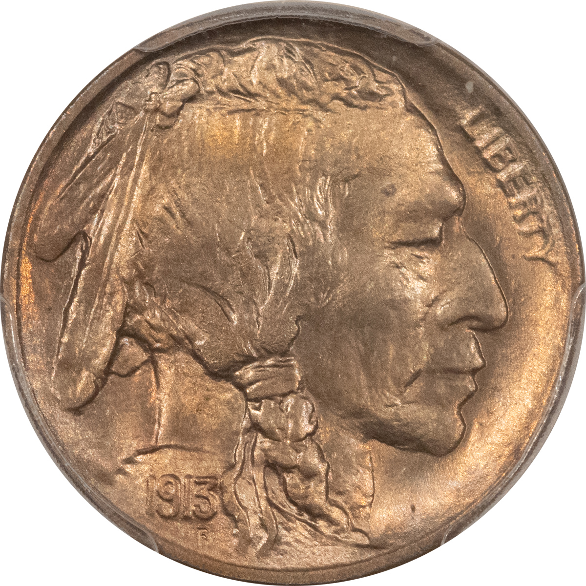 Buffalo Nickels 1913 BUFFALO NICKEL, TYPE 1 – PCGS MS-65, PRETTY! PREMIUM QUALITY! Buffalo Nickels 1913 BUFFALO NICKEL, TYPE 1 – PCGS MS-65, PRETTY! PREMIUM QUALITY!