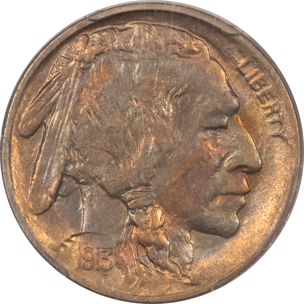 Buffalo Nickels 1913 BUFFALO NICKEL, TYPE 2 – PCGS AU-58, GORGEOUS! Buffalo Nickels 1913 BUFFALO NICKEL, TYPE 2 – PCGS AU-58, GORGEOUS!