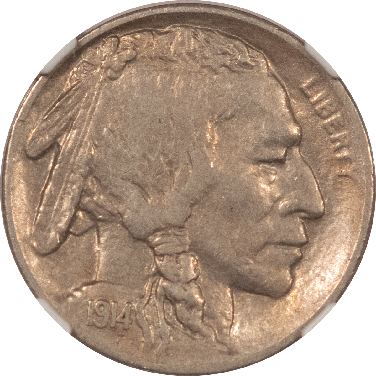 Buffalo Nickels 1914-S BUFFALO NICKEL – NGC AU-55 Buffalo Nickels 1914-S BUFFALO NICKEL – NGC AU-55