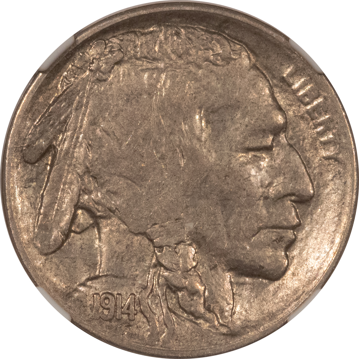 Liberty Nickels 1914-S BUFFALO NICKEL – NGC AU-55 Liberty Nickels 1914-S BUFFALO NICKEL – NGC AU-55
